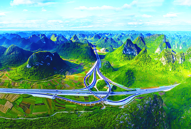 岳圩口岸联线公路